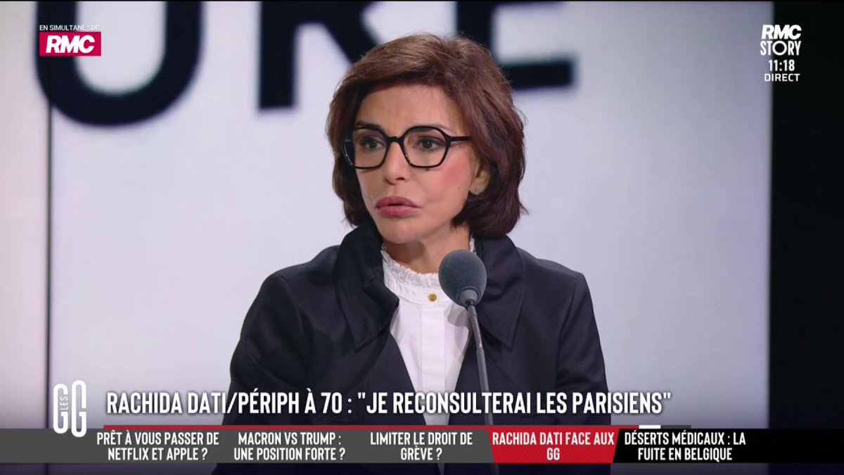 🎙️ Rachida Dati ن : "Monsieur PierreYves Bournazel, c'est l'incarnation physique de la droite la plus bête du monde." #GGRMC