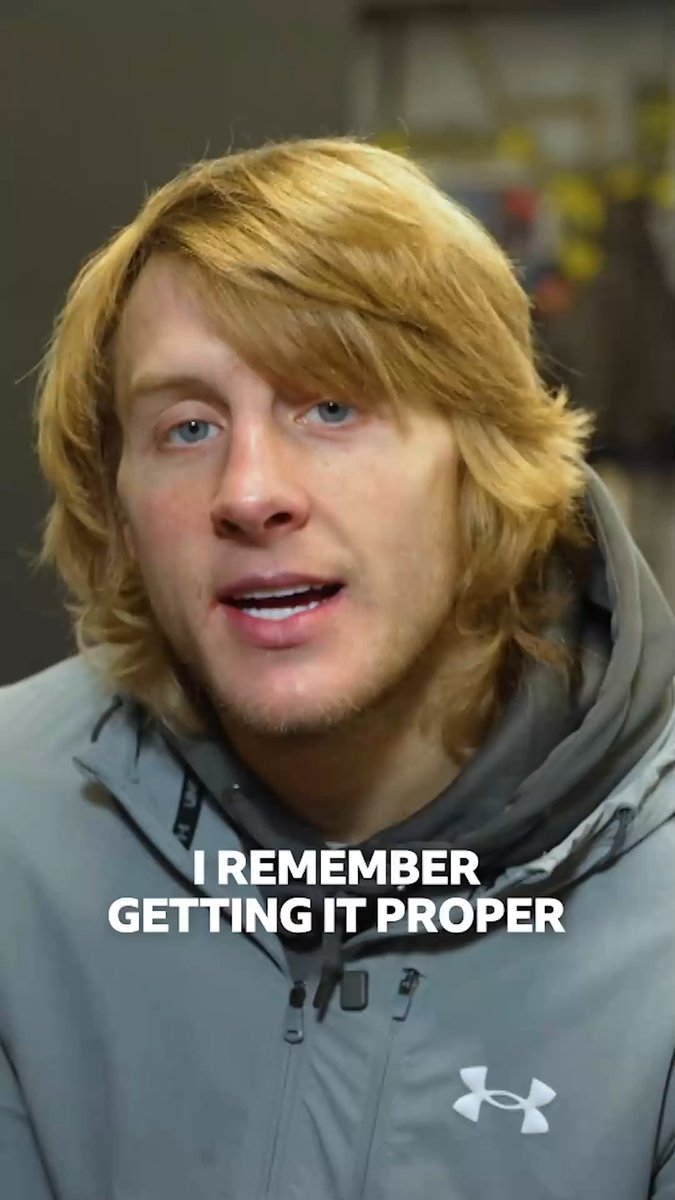 🗣 "No one else knew better than him!" 😅 Watch Paddy Pimblett react to himself at 16-years-old ⏪