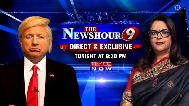 Since real Donald Trump is making Modi’s life difficult Times Now brought a fake one and made him praise Modi 😭😭😭😭😭 Unreal clown man, This is an actual news channel.