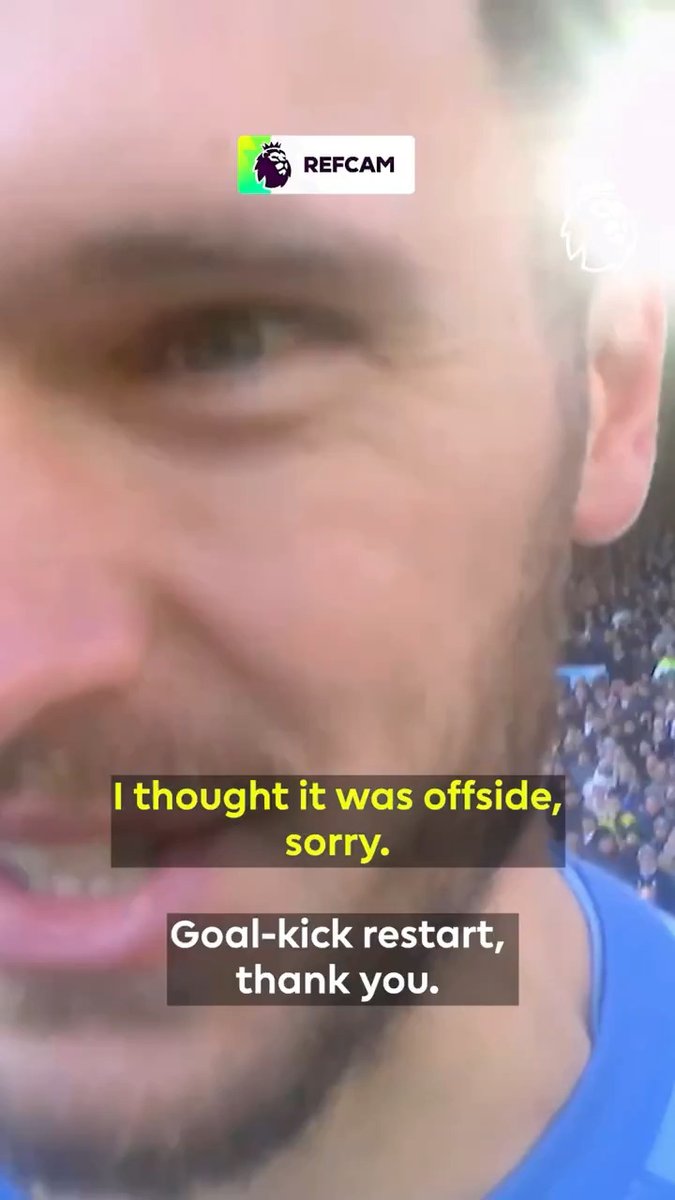 Seeing a match from the referee's POV 🤯 🎥 Watch the full RefCam video: