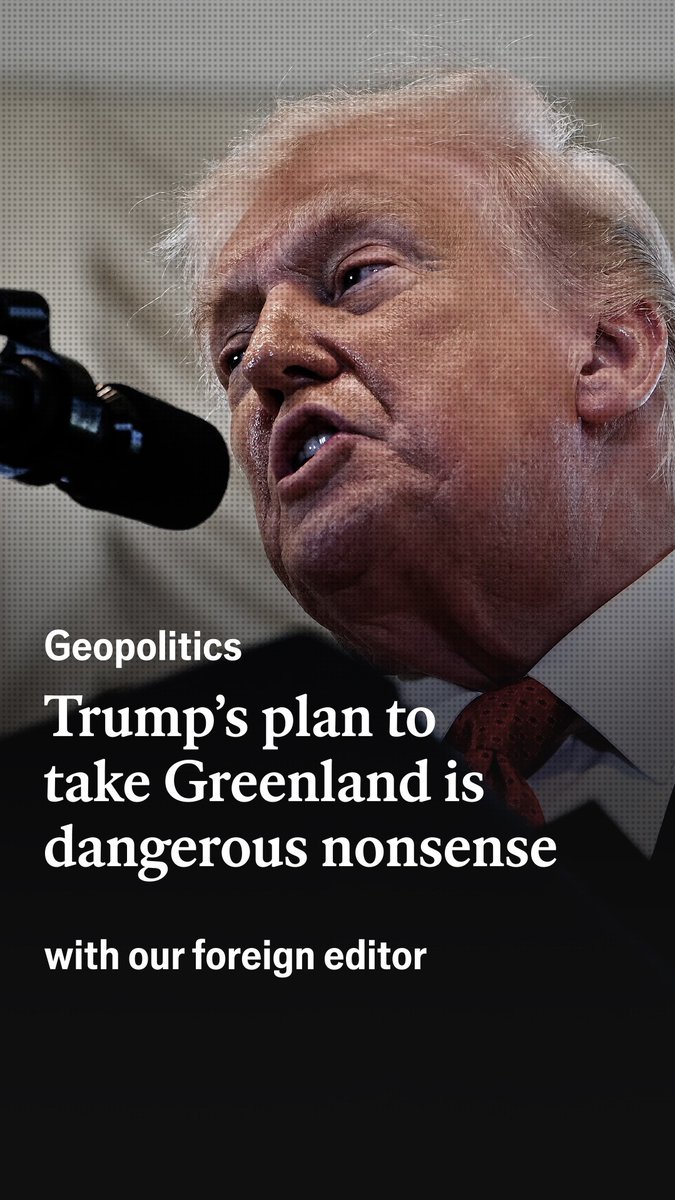 Donald Trump’s plan to take Greenland is dangerous nonsense. America has long retained a base on the territory and its firms are already free to apply to mine its resources. The Economist’s foreign editor, Adam Roberts, argues that Congress can, and should, stand up the president: