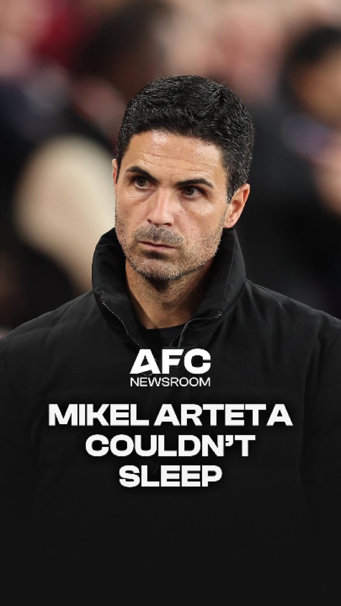 🗣️ Mikel Arteta speaks in Italian: "Yes, last night I didn’t sleep very well, because I had that feeling that they are a team who, with just two passes, can create a chance against you. "