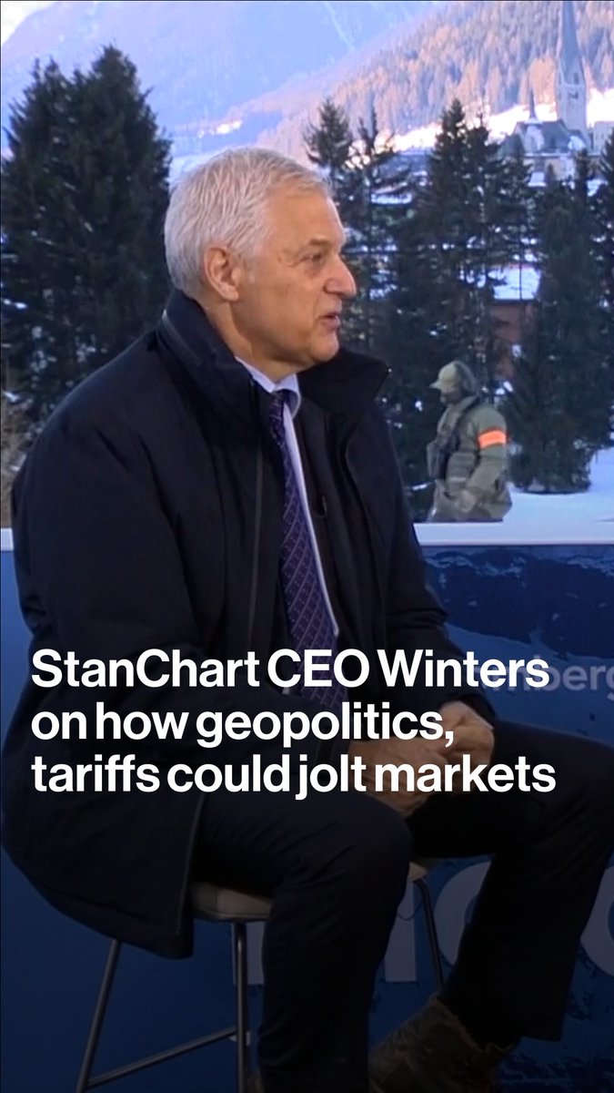 Global conflict is unlikely to jolt markets, says Standard Chartered CEO Bill Winters But he tells Francine Lacqua that extra tariffs could