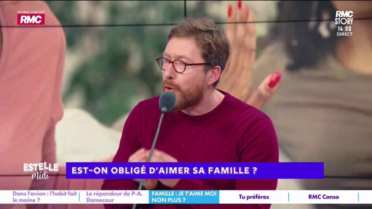 🧑🧑🧒 Est-on obligé d’aimer sa famille ? 🎙️ Pierre Rondeau : "Il y a toute une partie de ma famille que je ne vois plus... Je m'en porte bien ! Je n'éprouve aucune émotion à leur égard ! J'ai plus souffert de la mort de mon chat que de la mort de ma grand-mère" #EstelleMidi