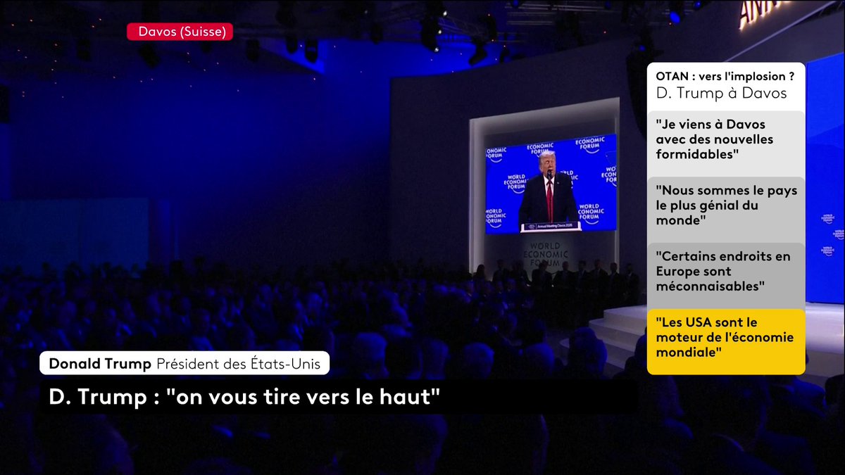 🔴 🗣 Donald Trump à propos du Groenland : "Après la Seconde Guerre Mondiale, nous avons rendu le Groenland au Danemark, quelle stupidité. Quelle ingratitude dont ils font preuve".