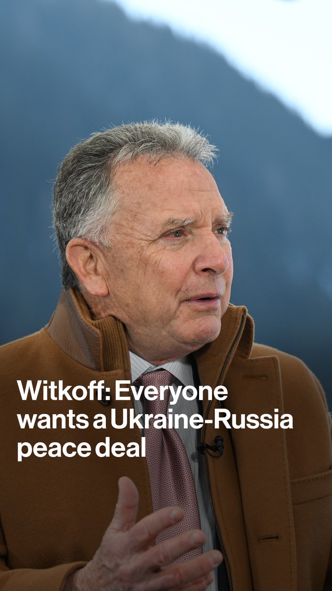 "Everyone wants a peace deal." US Special Envoy Steve Witkoff says he has been invited to Russia for talks with President Putin, telling Annmarie Hordern everybody is "embedded in the process." (Corrects name of individual referenced by Witkoff in video)