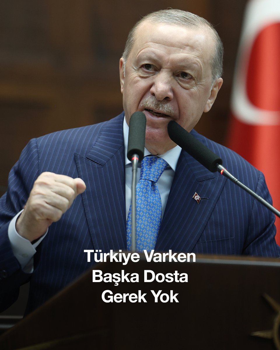 Türkiye Cumhuriyeti buradayken, bu devlet hamdolsun dimdik ayaktayken kimsenin başka hami aramasına; başka dostlar, ortaklar peşinde koşmasına gerek yoktur.