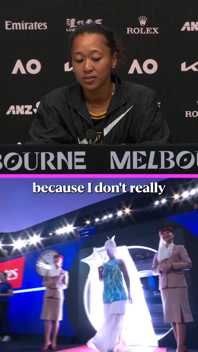 "If she beats me, at least I'm trending on Twitter" 😆 You’ve got to love the honesty from Osaka. Thankfully, she didn’t have to worry about that in the end 👏