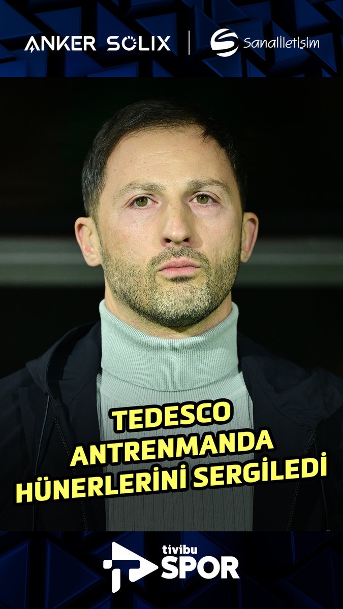 Domenico Tedesco, antrenmanda hünerlerini sergiledi.