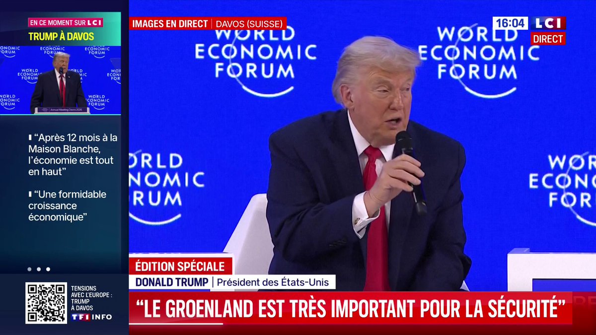 🔴 "Si je n'avais pas été élu, on aurait pu glisser vers la Troisième Guerre mondiale", Donald Trump
