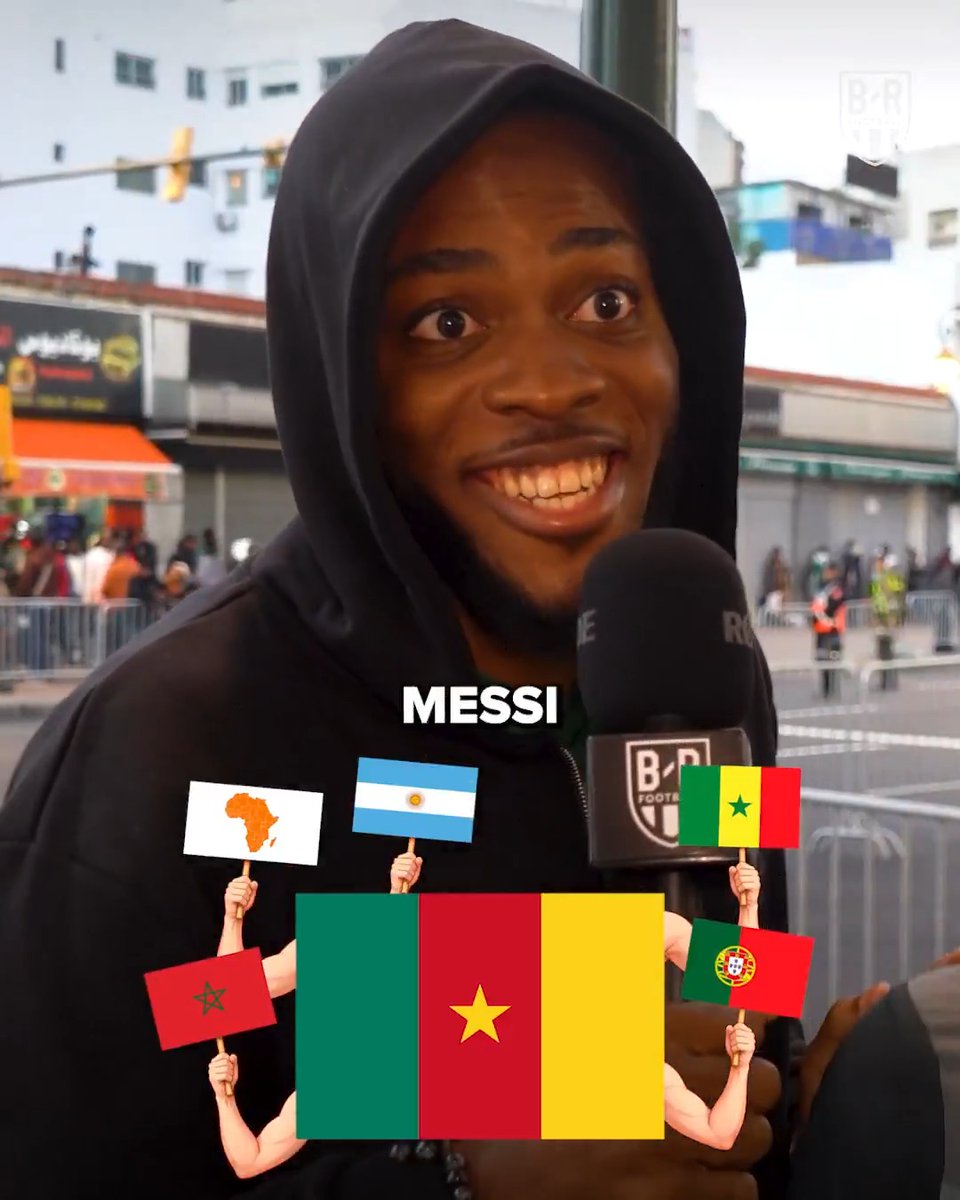Cameroon fans on who they will support at the World Cup 🤔🏆 (w/ Miles 🫰🏾🇬🇭)