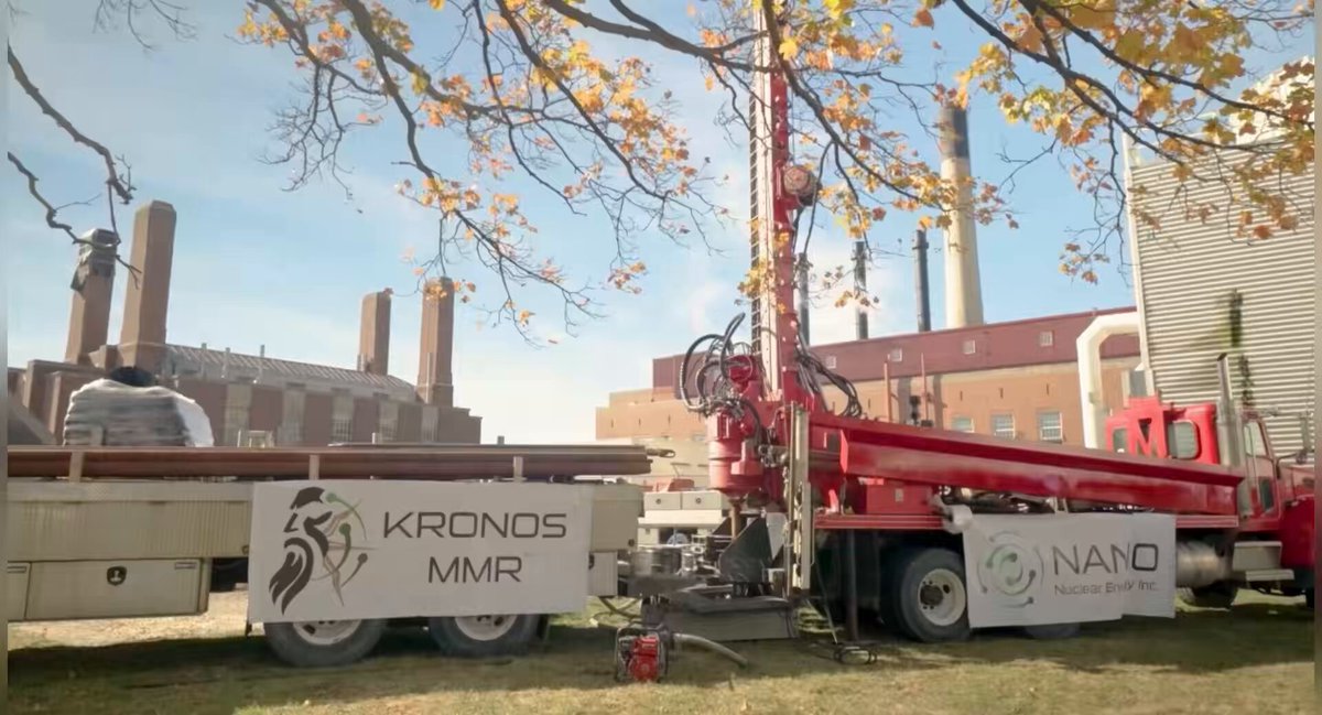 GROUNDBREAKING VIDEO RECAP: NANO Nuclear Energy Inc. (NASDAQ: $NNE) Celebrated the start of KRONOS MMR™ Micro Modular Reactor Groundbreaking on campus and showcased the public to private partnership. With our collaboration with University of Illinois University of Illinois The Grainger College of Engineering the event also featured remarks from NANO Nuclear’s executive management, senior U of I leadership, representatives from engineering, construction and commercial stakeholders and former U.S. Military Leaders. $NNE The event at the University of Illinois (U. of I.) through The Grainger College of Engineering to commemorate the start of real world site-characterization drilling for its KRONOS MMR™ prototype project in partnership with U. of I and engaged with AECOM $ACM for drill work. Susan Martinis, U of I Vice Chancellor for Research & Innovation, and Dr. Rashid Bashir, Dean of The Grainger College of Engineering, reiterated U. of I.’s strong support & described the project as fully aligned with U of I’s land-grant mission and the State of Illinois’ leadership in nuclear innovation. Nuclear, Plasma & Radiological Engineering Prof. Caleb S. Brooks, Director of the Illinois Microreactor Demonstration Project, emphasized that U. of I.’s KRONOS MMR project will demonstrate the next generation of safe, small, & deployable nuclear systems, enabling education, workforce development & real-world validation of advanced microreactor technologies. $NNE Executive Advisory Board Members Vice Admiral Joe Leidig (US Navy Ret.) & Retired 4-Star U.S. Army General who served as the Supreme Allied Commander Europe (SACEUR) for NATO Forces General Wesley Clark General concluded the program by underscoring the importance of resilient, off-grid nuclear power for U.S. military installations. #NuclearEnergy #Uranium #USA #Microreactor #KRONOS #MMR #TRISO #LEU #HALEU #GROWTH #Leadership
