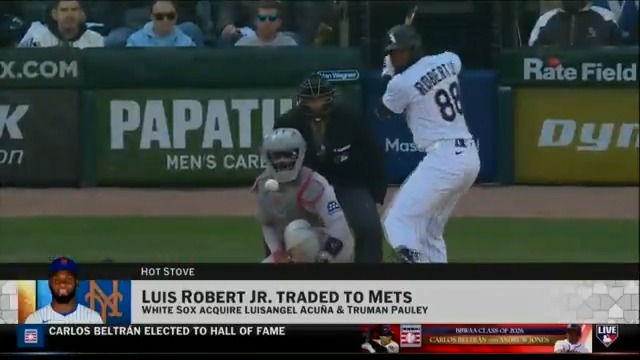“I'm gonna give you a little hot take here: I like this trade better for the White Sox.” - Matty V “I was gonna say the same thing.” - Harold #MLBNHotStove reacts to the White Sox-Mets trade that sends Luis Robert Jr. to New York.
