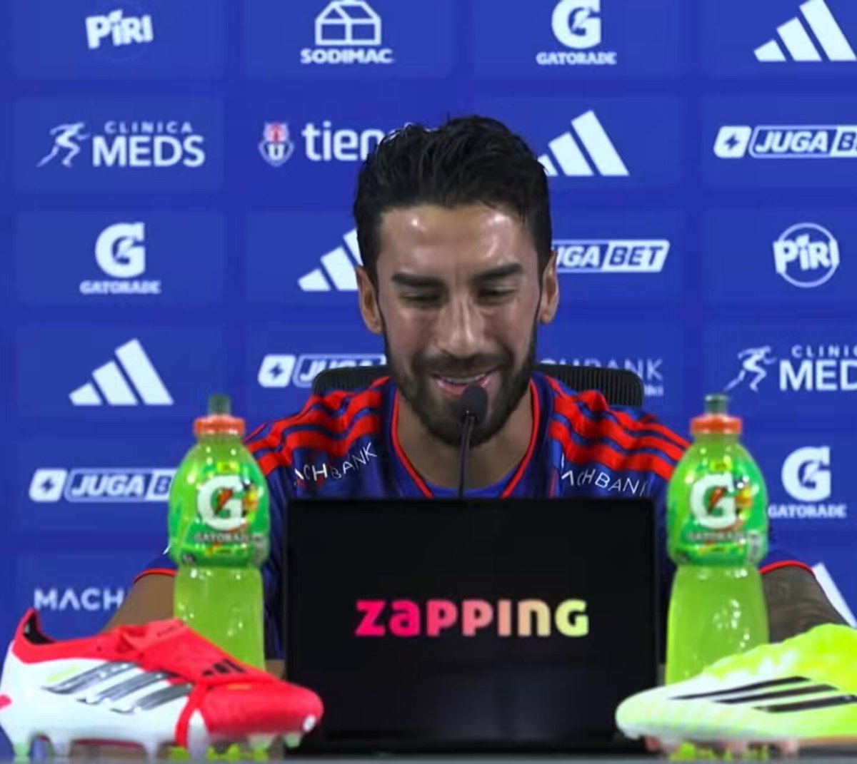 Mi canterano Zaldivia cocinando a fuego lento 🥵🔥😂 #VamosLaU💙❤️
