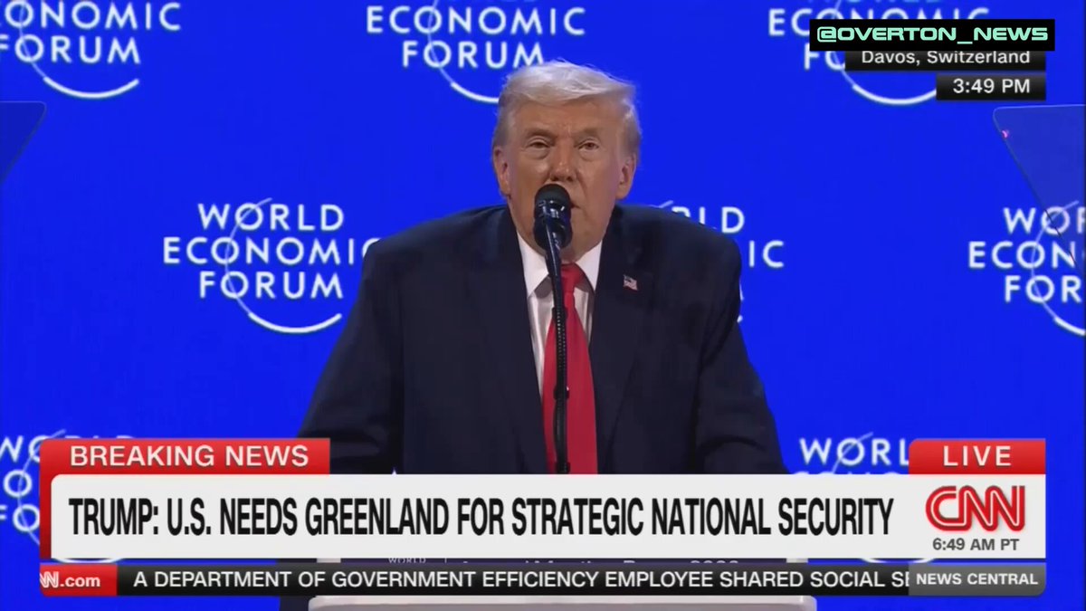 President Trump closed out the World Economic Forum in Davos with an unapologetic message to the global elites: America is back — bigger, stronger, better than ever. He laid out his vision of unmatched ambition, prosperity, and leadership. TRUMP: “I always say we have to cherish our brilliant people because there aren’t many of them.” “So together with confidence, boldness and persistence, let us lift up our people, grow our economies, defend our shared destiny, and build a future for our citizens that is more ambitious, more exciting, more inspiring, and greater than the world has ever seen.” “We’re in a position to do things that nobody else has ever even thought of before, and many of the people in this room are the ones that are doing it.” “And I want to congratulate you, and I’m with you all the way. You can do things that nobody else can even think about.” “So I congratulate you on your tremendous success.” “And, the United States is back bigger, stronger and better than ever before.” “And I’ll see you around. Thank you all very much. Thank you very much.”