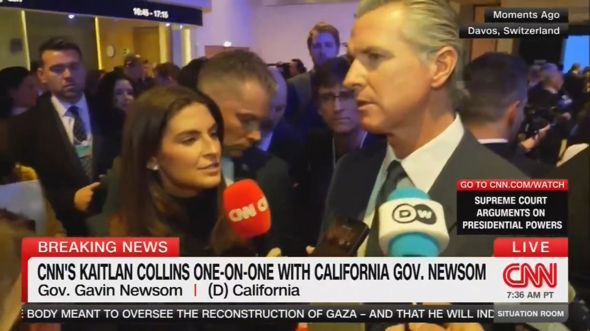 Q: Did it stand out to you that he said Iceland multiple times when he was talking about Greenland? Gov. Newsom: And that every time a windmill turns it costs $1,000. None of this is normal. I mean, it's really jaw dropping and remarkable statements that just fly in the face of facts and common sense.
