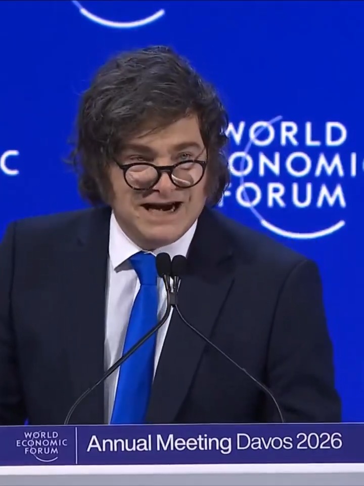 "Davos": Por el discurso de Javier Milei en el Foro Económico Mundial