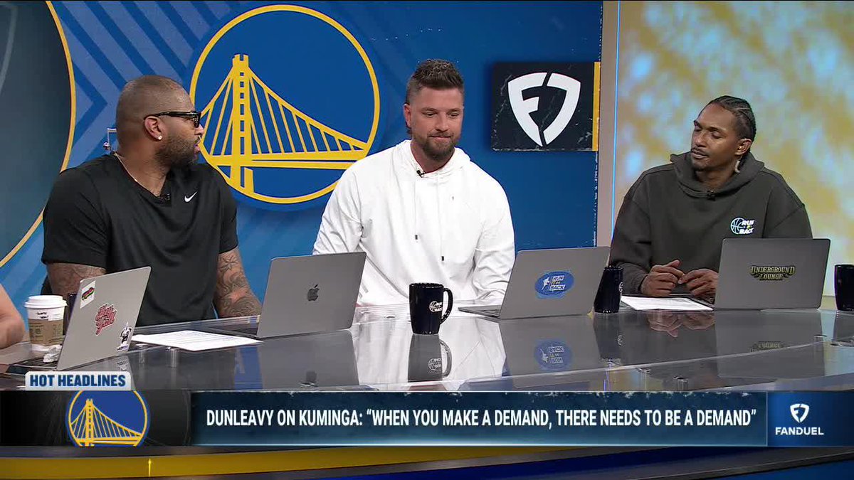 . DeMarcus Cousins believes Mike Dunleavy's comments on Jonathan Kuminga were "malicious" 😱 "Outside of Steph, outside of Draymond, you mean to tell me there's a high demand for Podziemski? ... This doesn't make sense." Michelle Beadle | Chandler Parsons | Lou Williams