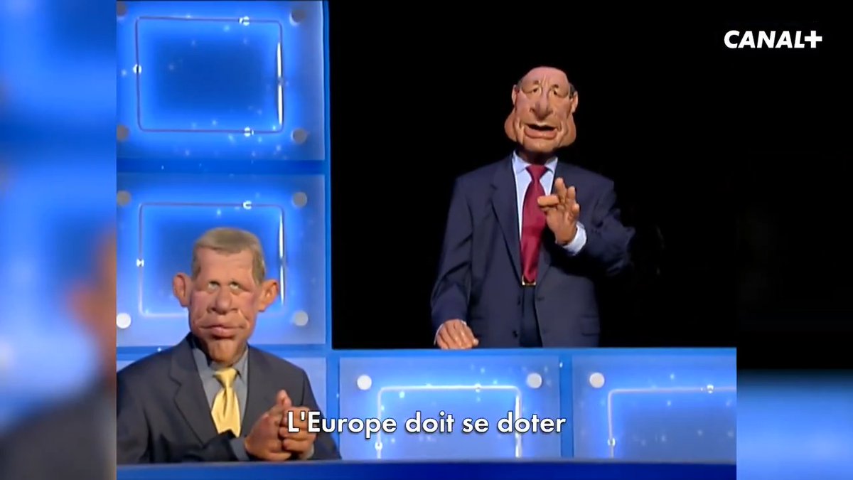 Ouf, la défense européenne c'est du solide ! #LesGuignols