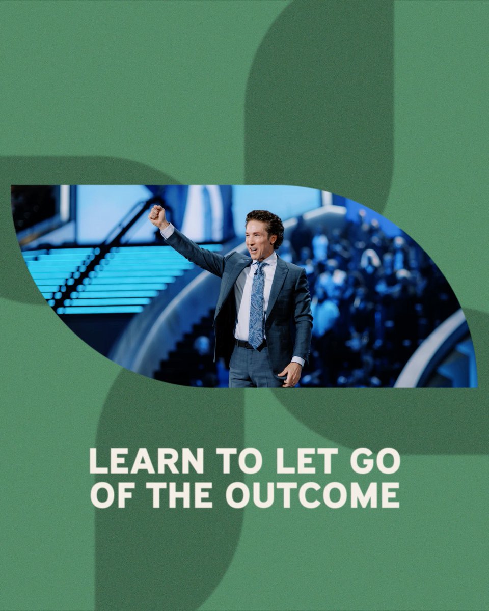Don’t base your commitment on whether God comes through for you on your timetable, the way you had planned. Our plans are limited, but God is unlimited. Our ways are natural, but God is supernatural. He has things planned for you that you haven’t seen, heard, or imagined. Be inspired by this message from Joel, "Surrender the Outcome".