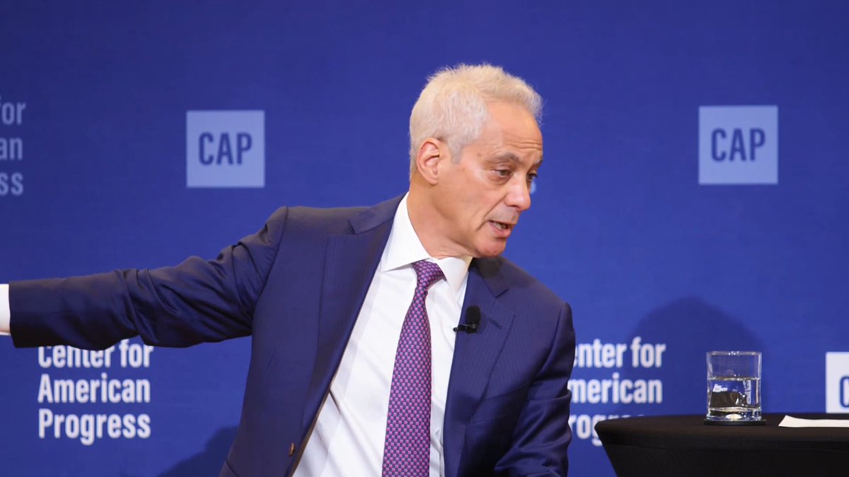 BREAKING—Rahm Emanuel announces a proposed ban on holding a position in any branch of government if you're over the age of 75 years old. It's part of a plan for reestablishing trust with the public that also includes stronger anticorruption efforts.