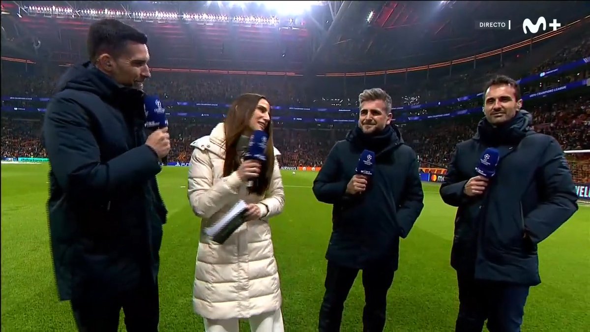🔥 ¡Arranca ya la previa del Galatasaray - Atlético de Madrid en #LaCasaDelFútbol! En Movistar Plus con Lucía Villalón Puras, Miguel Ángel Moyá, Jose Sanchis, Guille Uzquiano y Sergio Sánchez. #UCL