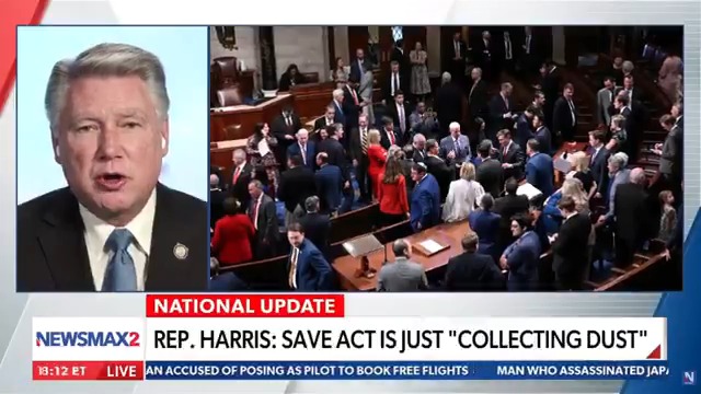 Folks, you can’t make this up. An ID is required to: -Drive a car -Board a plane -Cash a check And yet, an ID is NOT required to do the most basic function of self-government: -VOTE Senate Republicans — PASS THE SAVE ACT NOW!! NEWSMAX
