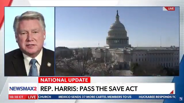 Dear Senate Republicans, Stop dragging your feet. Stop making excuses. The House already PASSED the SAVE Act to keep non-citizens OUT of our elections. Your turn. Pass it. Secure our elections. Sincerely, The American People NEWSMAX