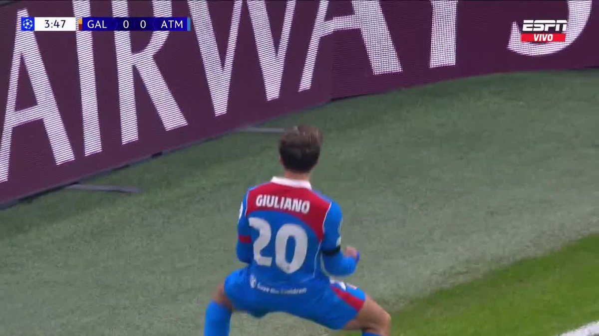 🔥🇦🇷 HAY GOL DE GIULIANO SIMEONE EN CHAMPIONS LEAGUE ANTE GALATASARAY.