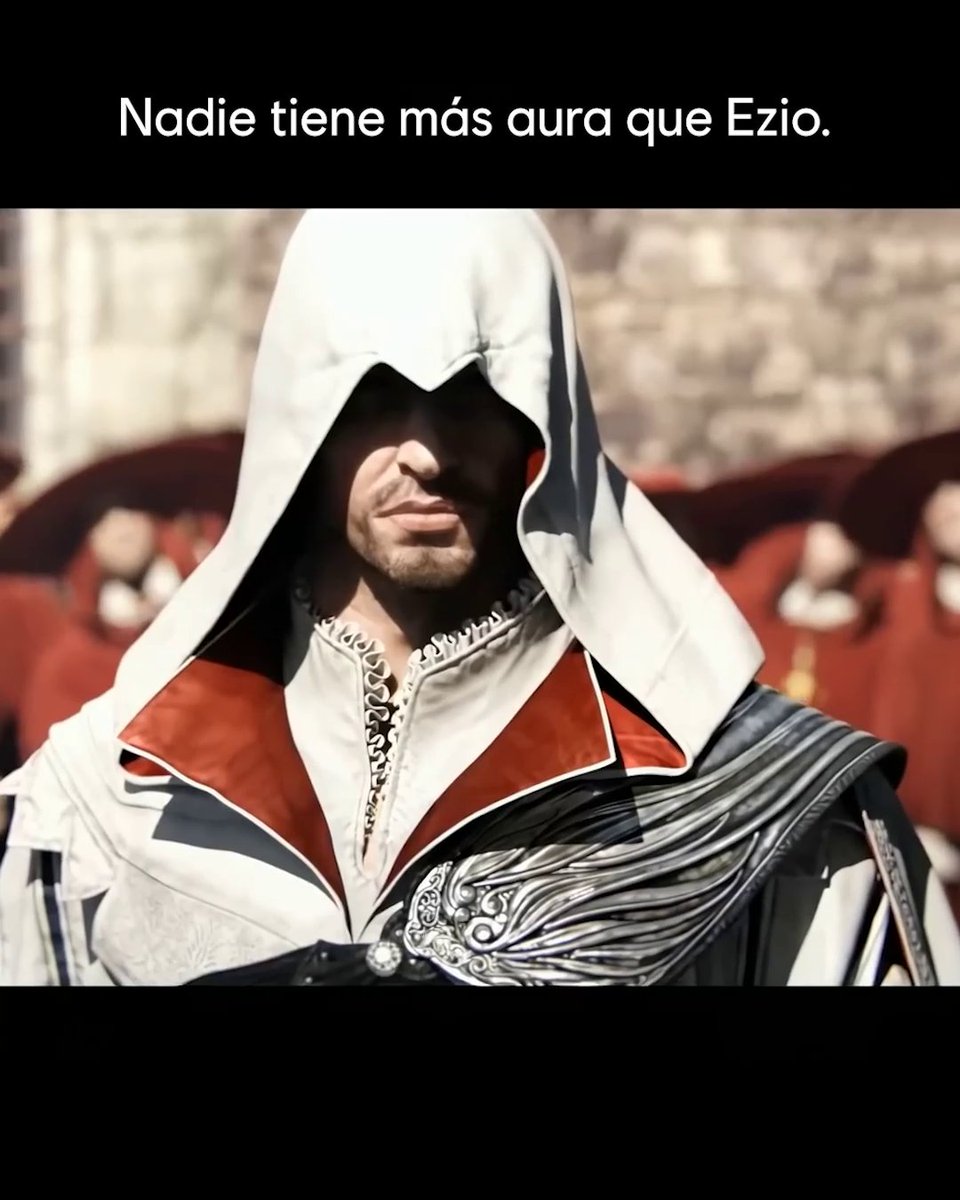 Sin duda, Ezio es el assassin con más aura. ¿Estáis de acuerdo? 🤔