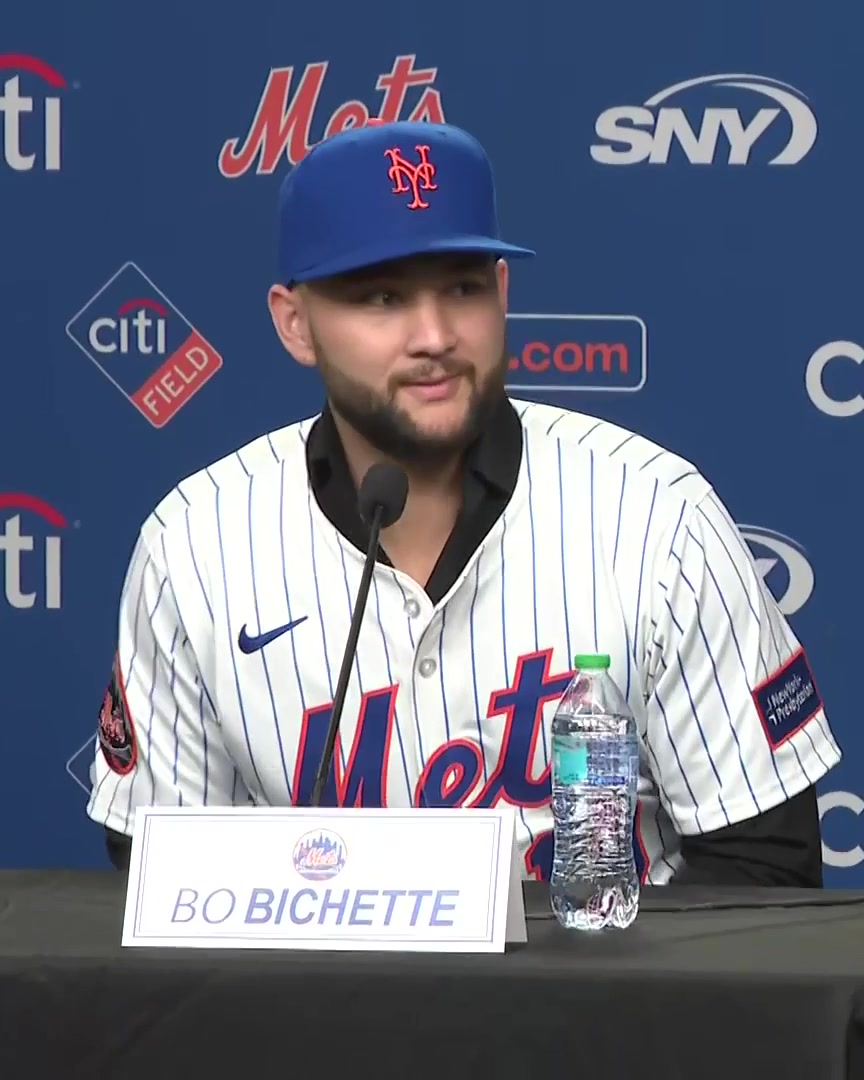 "It's very exciting to be a part of this city, one of the best cities in the world, maybe the best city in the world. Fans, some of the best fans in the world. All of that is something I've always wanted to be a part of." - Bo Bichette