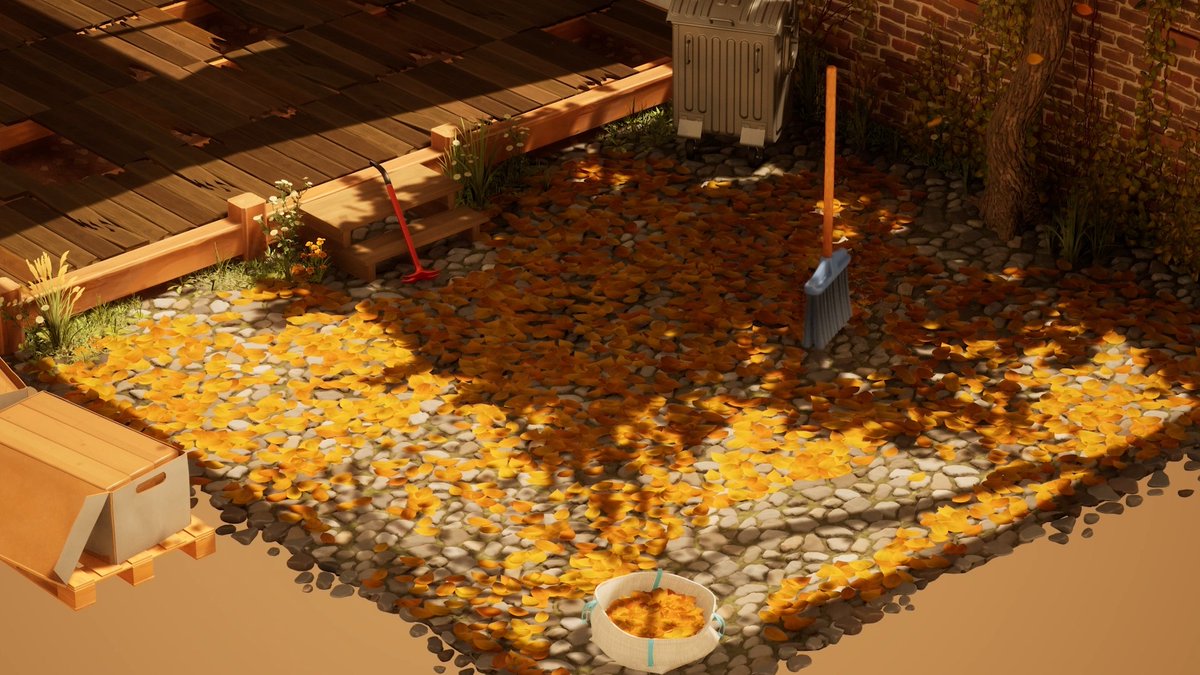 Mop, sweep, wipe, paint and more 🧽 A lot of work goes into being a renovator ✨ #cozygame #cozygamingcommunity #indiegame #indiedev