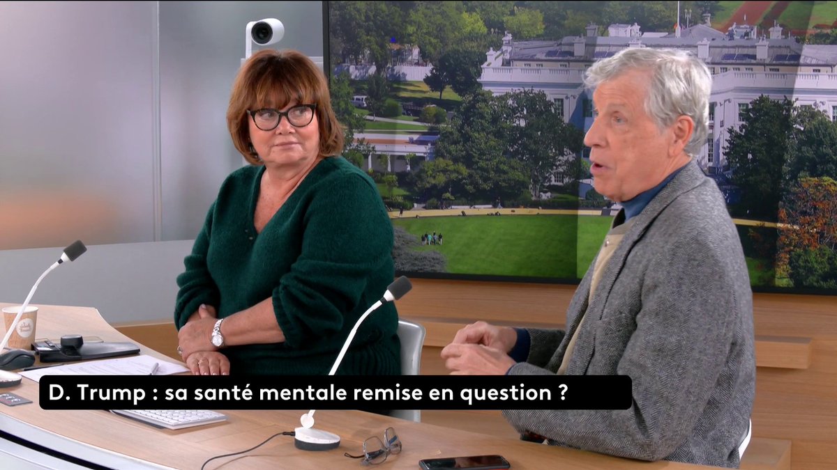 🔴 🗣️ Santé mentale de Donald Trump : "Ce soir je constate [...] une sidération que je n'ai jamais ressentie avant", rapporte le professeur émérite d'histoire de politique américaine steven ekovich après le discours du président américain à Davos. #ToutEstPolitique #Canal16