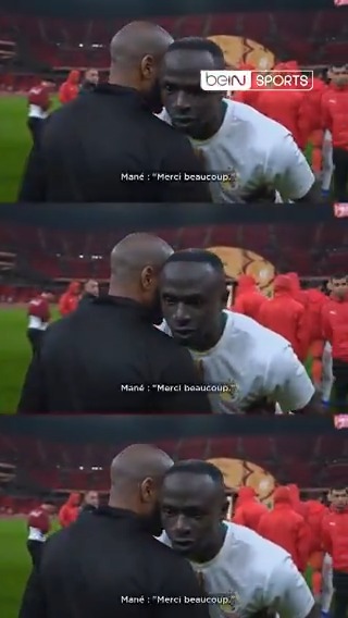 😳 Sadio Mané remercié par les arbitres après la finale de la CAN ! 🤝🇸🇳 👀 On débriefe tout ce qu'il s'est passé entre le Sénégal et le Maroc dans le nouvel épisode de #CANExtra avec Reda Mrabit Hamza Rahmani Brahim Thiam et Guillaume