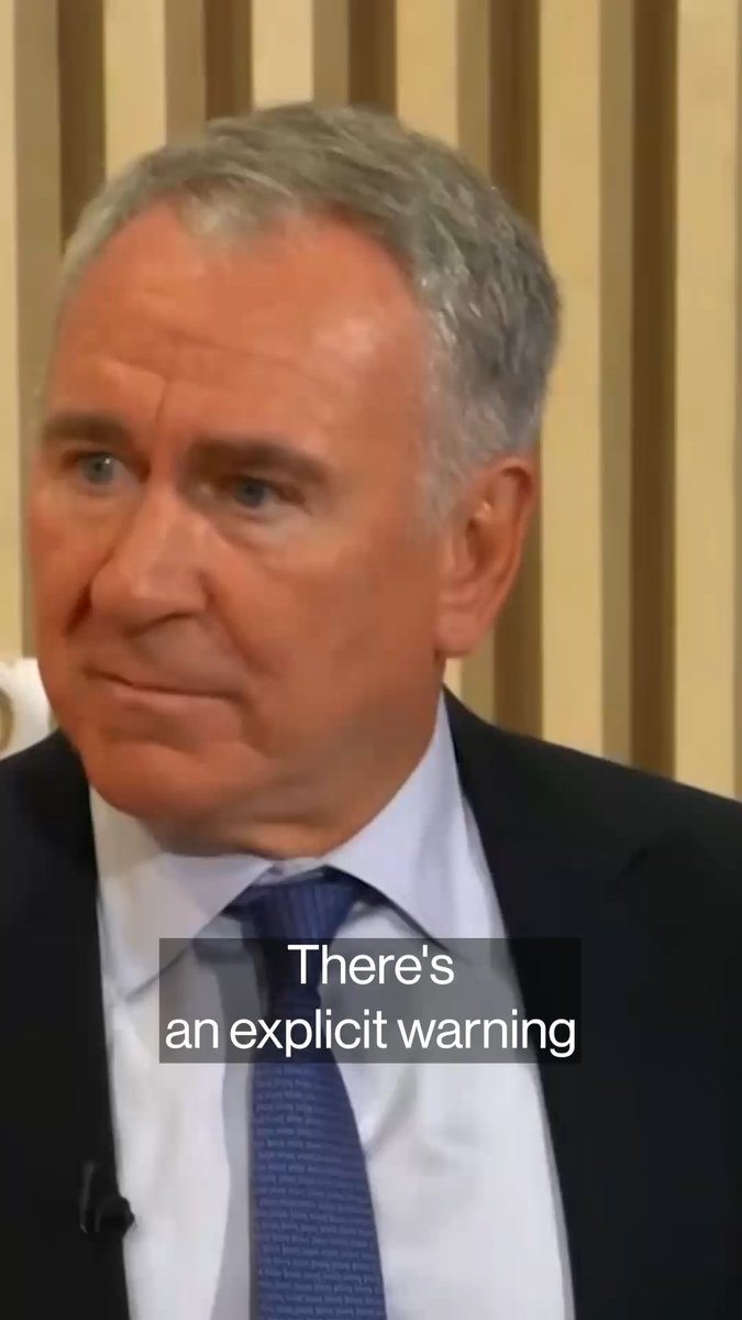Citadel’s Ken Griffin said heavy selling of Japanese government bonds this week should serve as an “explicit warning” to US politicians to improve the nation’s finances. “The bond vigilantes can come out and extract their price,” Griffin told Bloomberg Television at the WEF in Davos #BloombergHouse