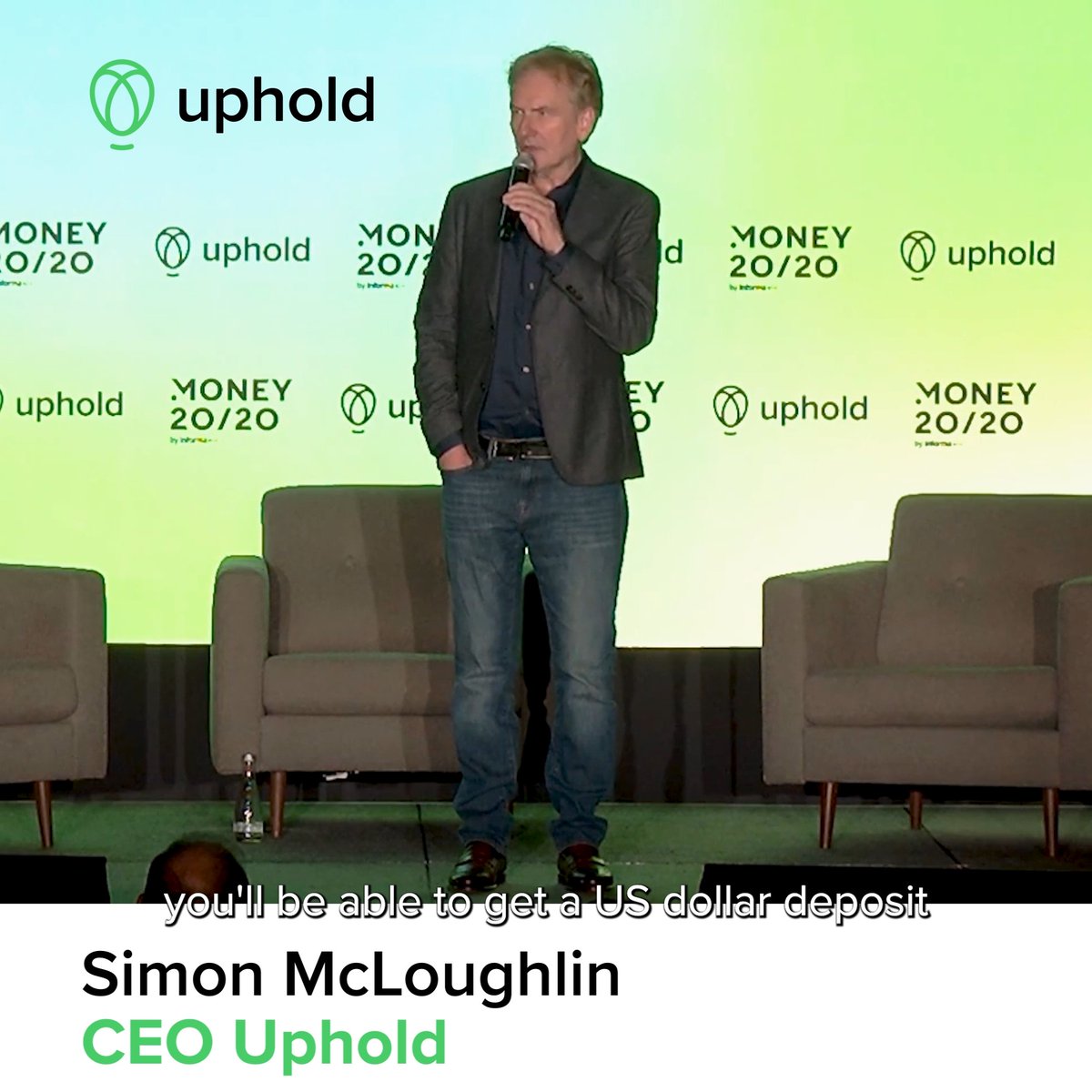 Global access to U.S. dollars is changing. Uphold’s Simon McLoughlin on how we’re bringing insured U.S. dollars on-chain ↓