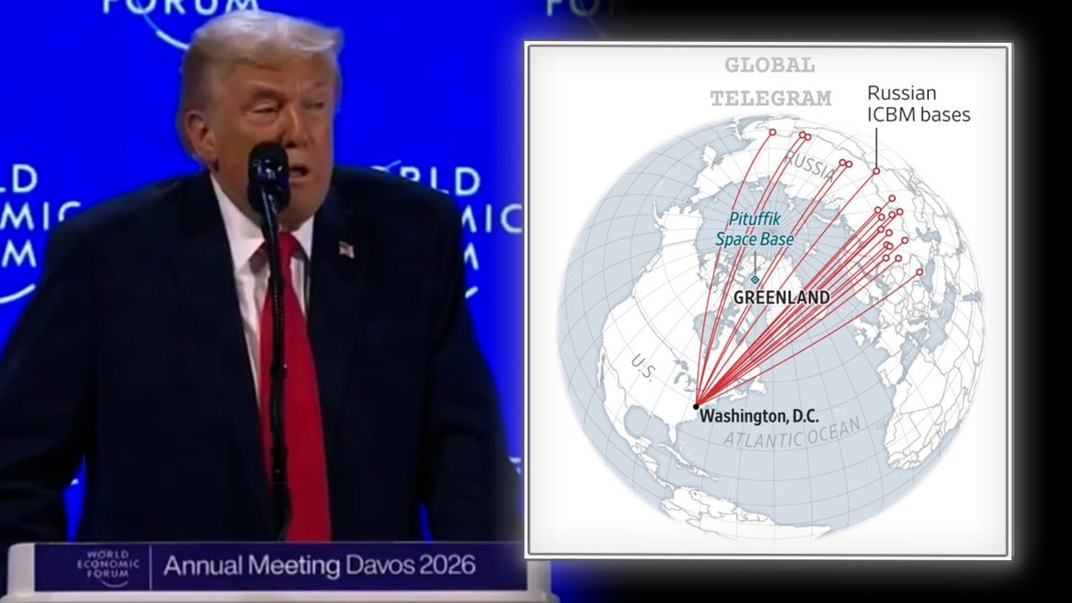 "They Have a Choice: You Can Say Yes & We Will Be Very Appreciative, Or You Can Say No & We Will Remember!" President Trump Makes The Case For "A Piece Of Ice For World Protection," Urging Denmark & Greenland To Make A Deal! Catch The Latest LIVE From Davos, Switzerland: