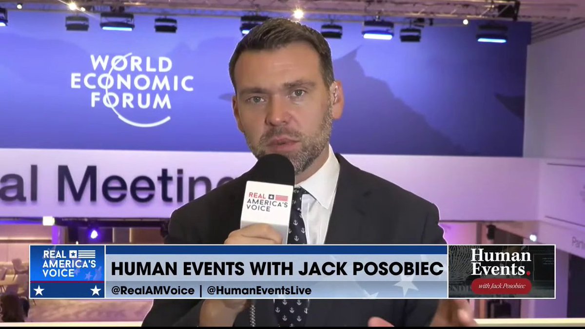 .Jack Posobiec in Davos: I have NOT eaten zee bugs 😂