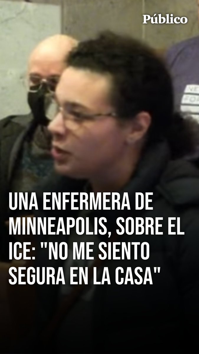 🎥 Una enfermera de Minneapolis rompe a llorar por el ambiente de miedo provocado por el ICE: "No me siento segura en la casa. No me siento segura en el trabajo. Los niños no están seguros en el colegio. Nací en Minneapolis y estoy muerta de miedo porque no soy blanca"