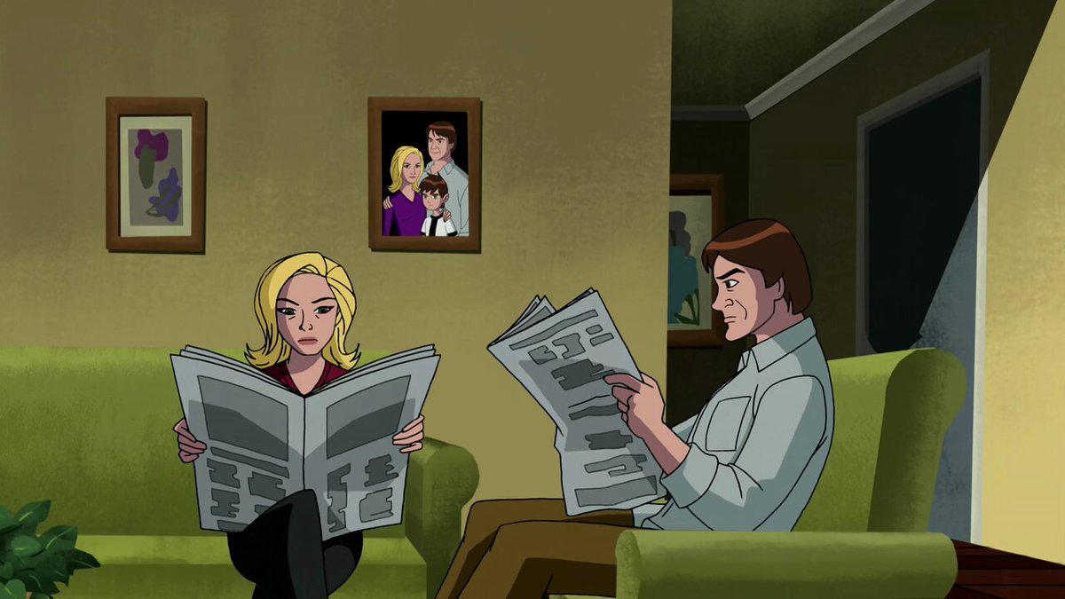 Tries to sneak away but also picks the loudest alien in the entire Omnitrix