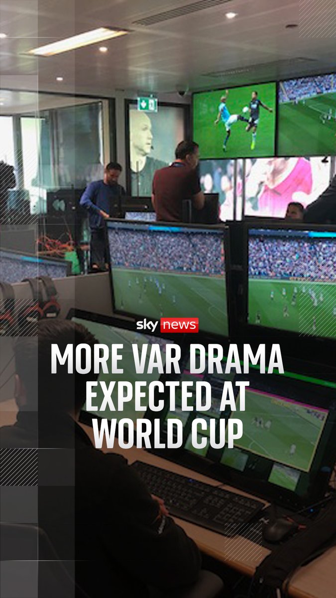 Matches at this summer's World Cup are set to see more incidents sent for VAR reviews. The first expansion of the remit of video reviews is set to be approved by IFAB next month. Sky's Rob Harris reports. 🔗