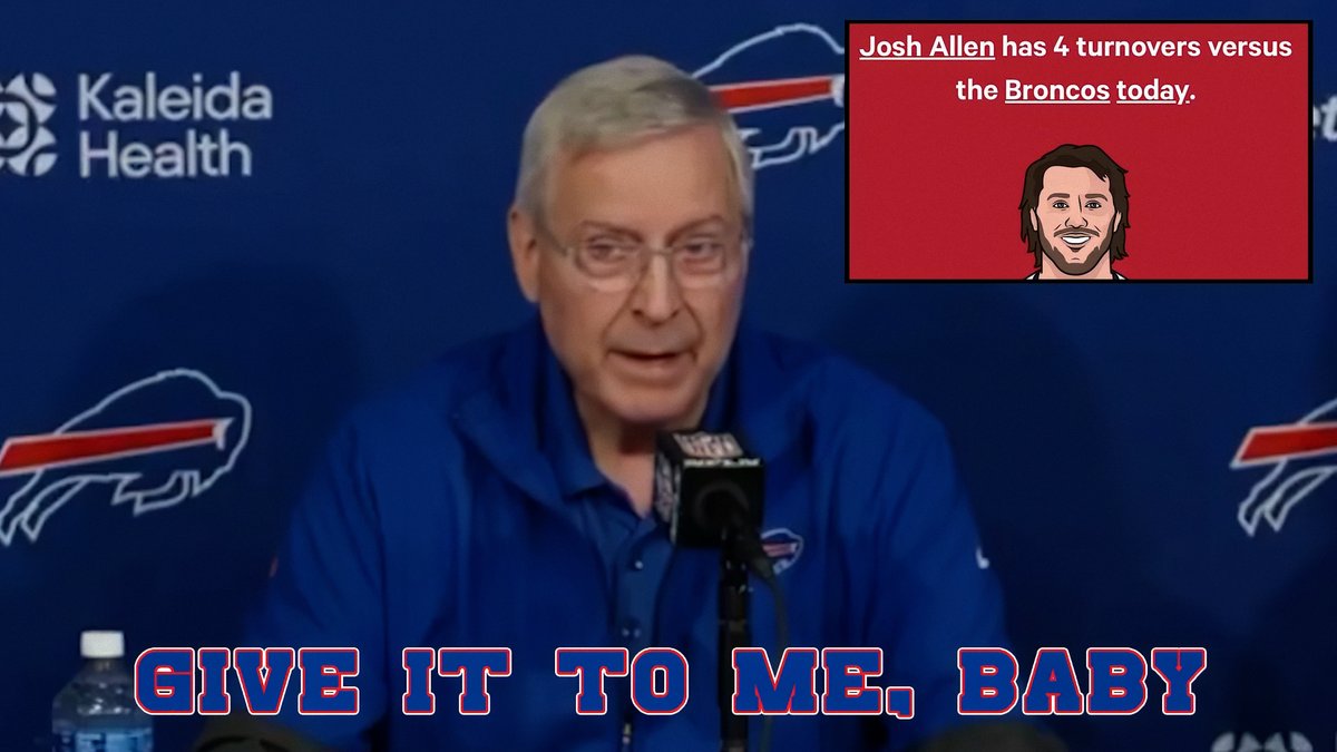 "Give It To Me, Baby" feat. Josh Allen and Terry Pegula