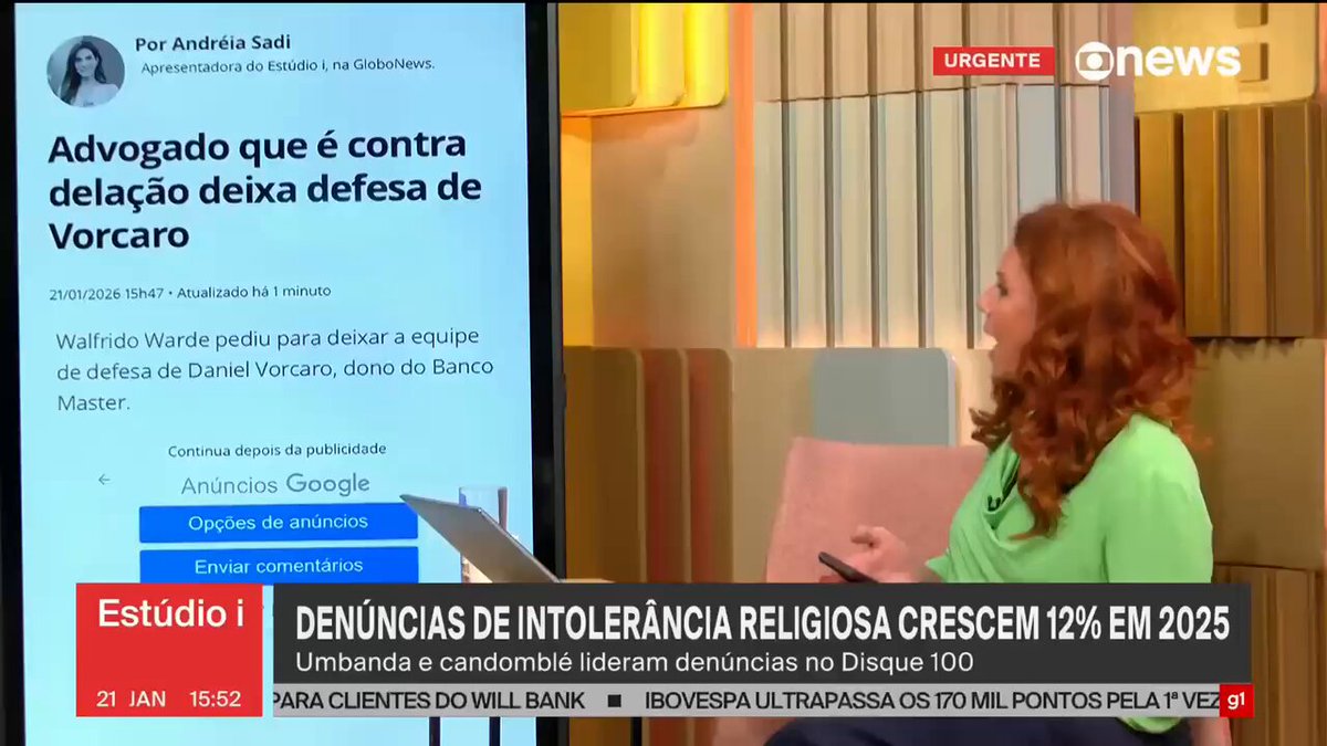🚨 URGENTE: Walfrido Warde decide abandonar defesa de Daniel Vorcaro! Os envolvidos no caso do Banco Master não dormem hoje.