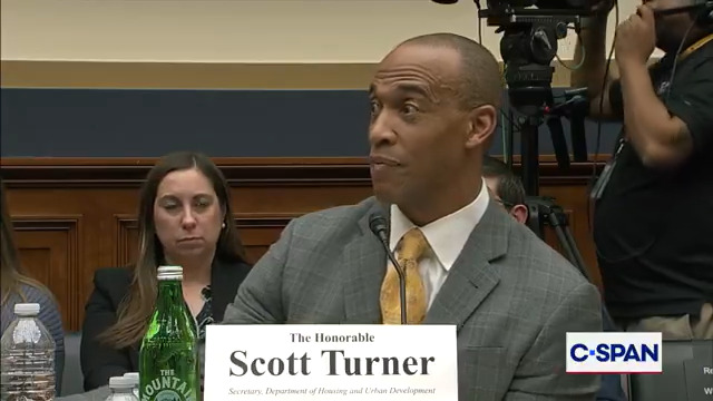 .Rep. María Elvira Salazar to HUD Scott Turner on construction labor shortages: "You have a seat at the table...Maybe you can tell the president that, right now, we do not have the hands that we need in those sectors in order to continue having affordability in the housing industry?"