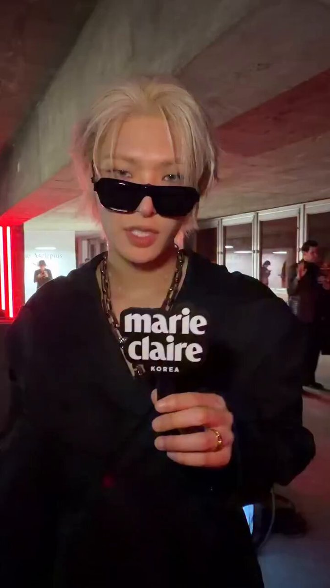 [🎬] Mingi at the 'Christian Louboutin Men's Fall Winter 2026 Collection Party' (via @.marieclairekorea) #MINGI #민기 #ChristianLouboutin ATEEZ(에이티즈) Christian Louboutin