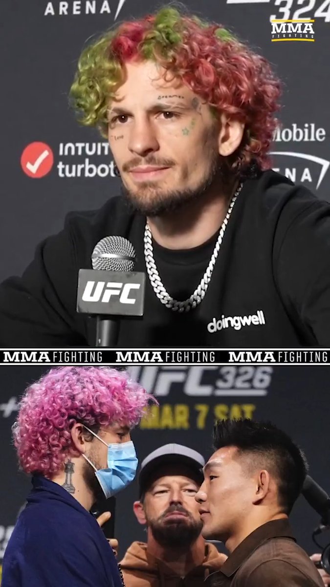 Sean O'Malley issues apology for wearing face mask during first faceoff with Song Yadong ahead of #UFC324.