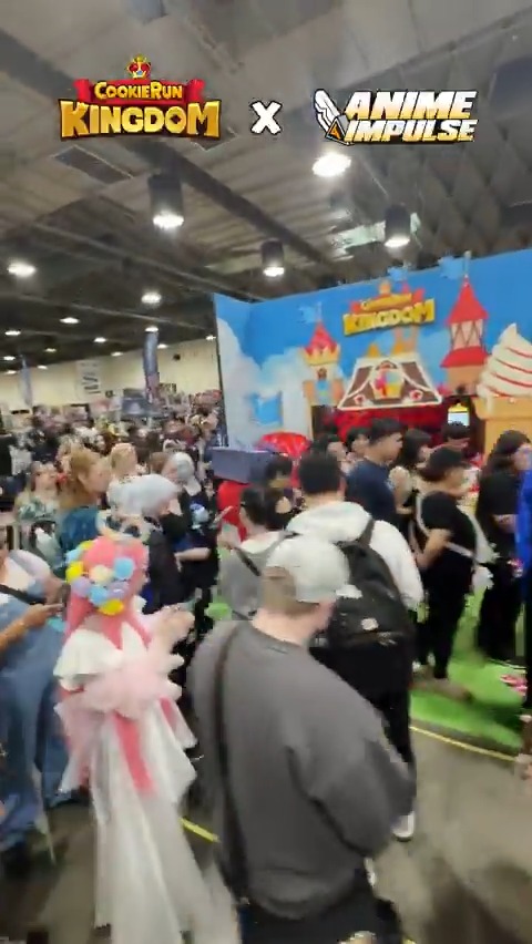 Thank you to all the Cookie Runners who stopped by our booth at ANIME Impulse™ | アニメ インパルス Los Angeles 2026! 🍪🏰 #CookieRun #CookieRunKingdom #AnimeImpulseLosAngeles #AnimeImpulse