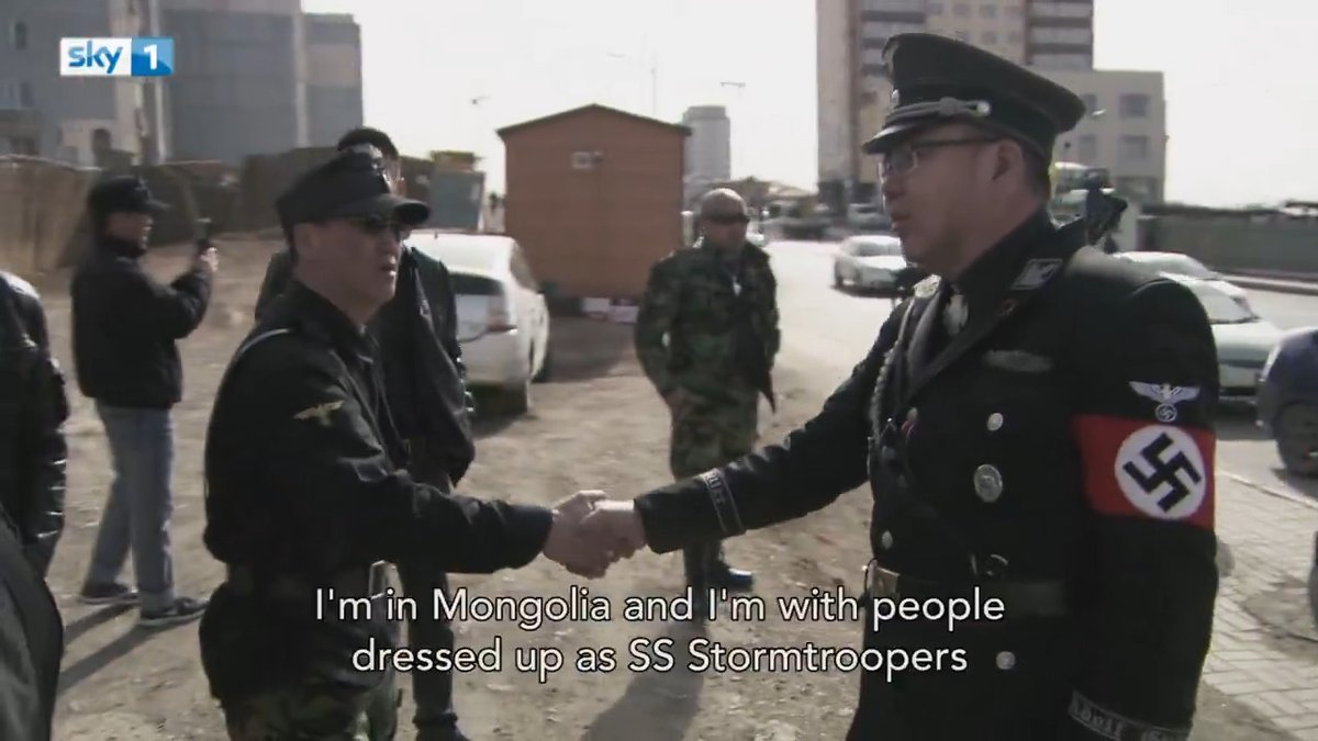 Mongolian Stormtroopers patrol the streets.