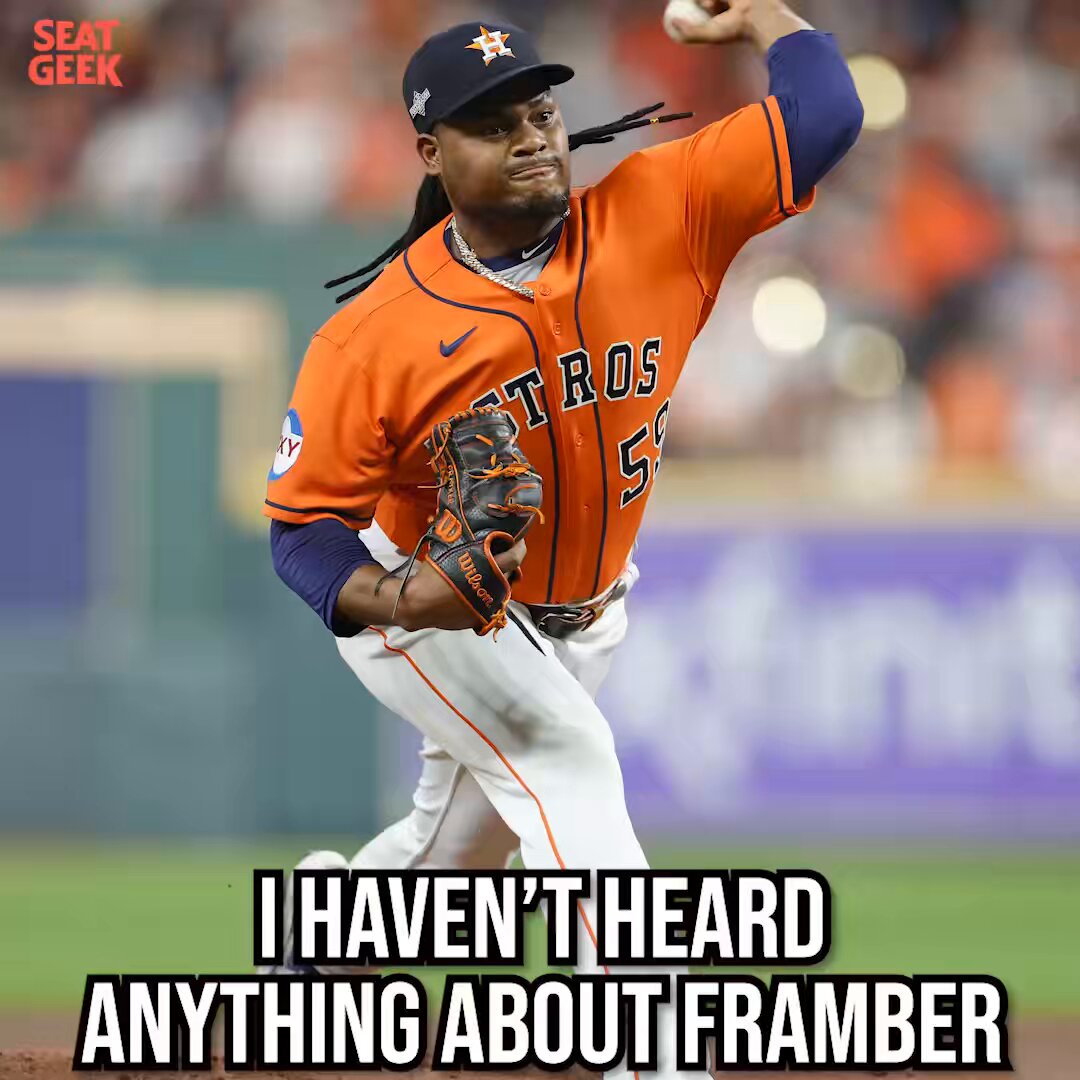 Framber Valdez’s free agency has been quiet but he should still get a great deal Presented by SeatGeek