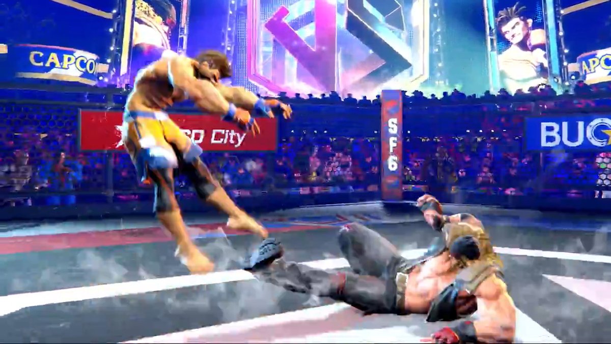 Alex grapples into Street Fighter 6 on March 17 💪 See the Big Apple brawler in action with his new array of wrestling techniques: